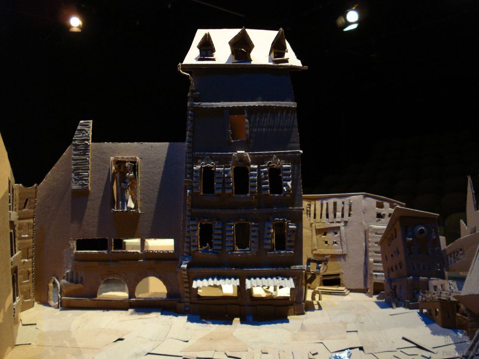 Rando Moricca - Bühnenbild HamletSamples - Plastik